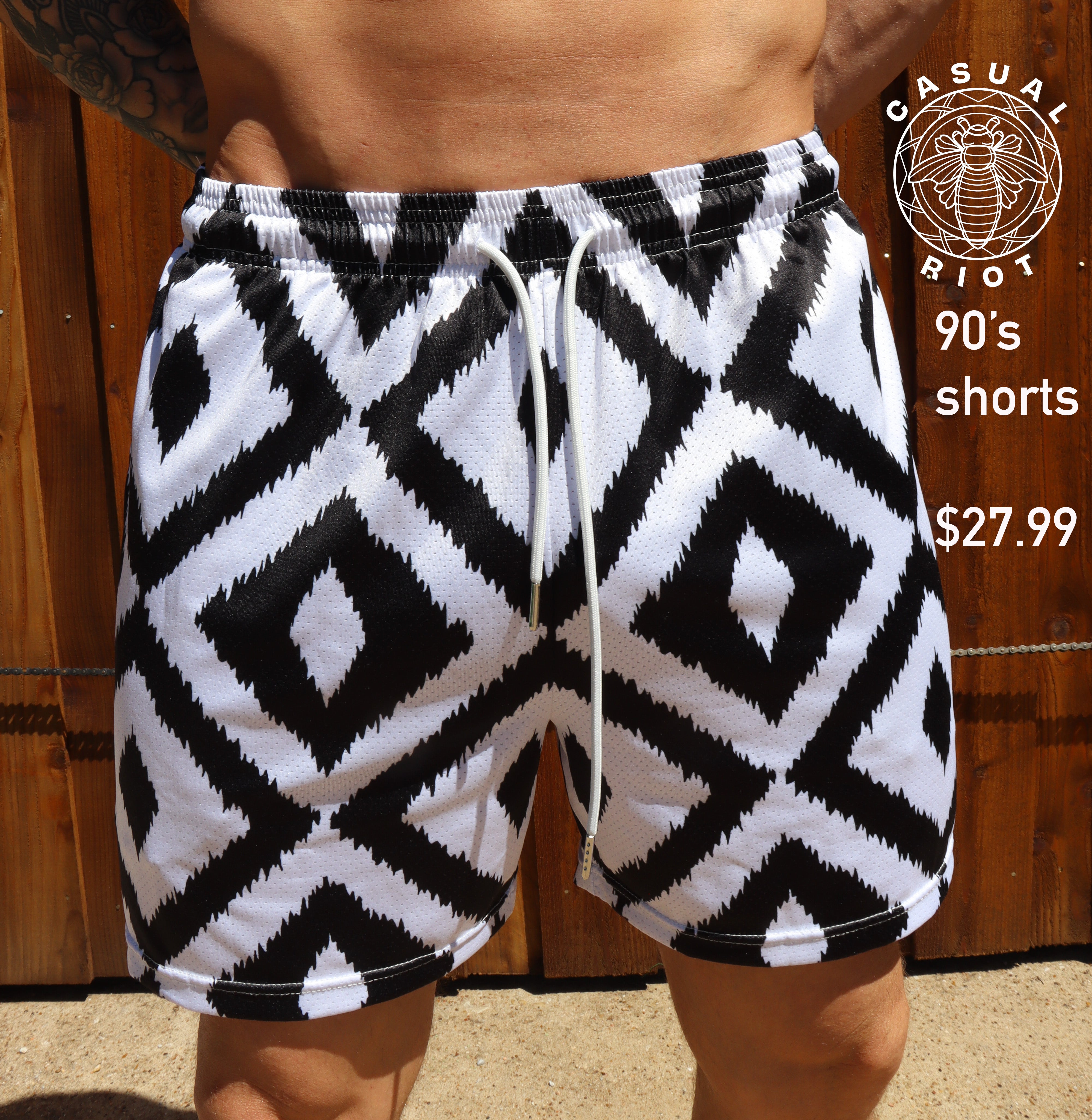 BASE SHORTS-BOHO BLACK DIAMOND