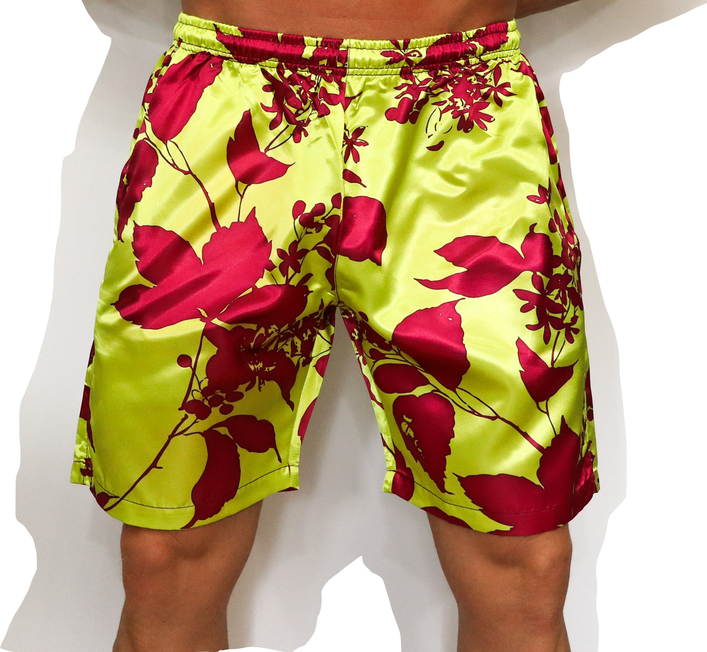 OVERSIZED SAT’N SHORTS
