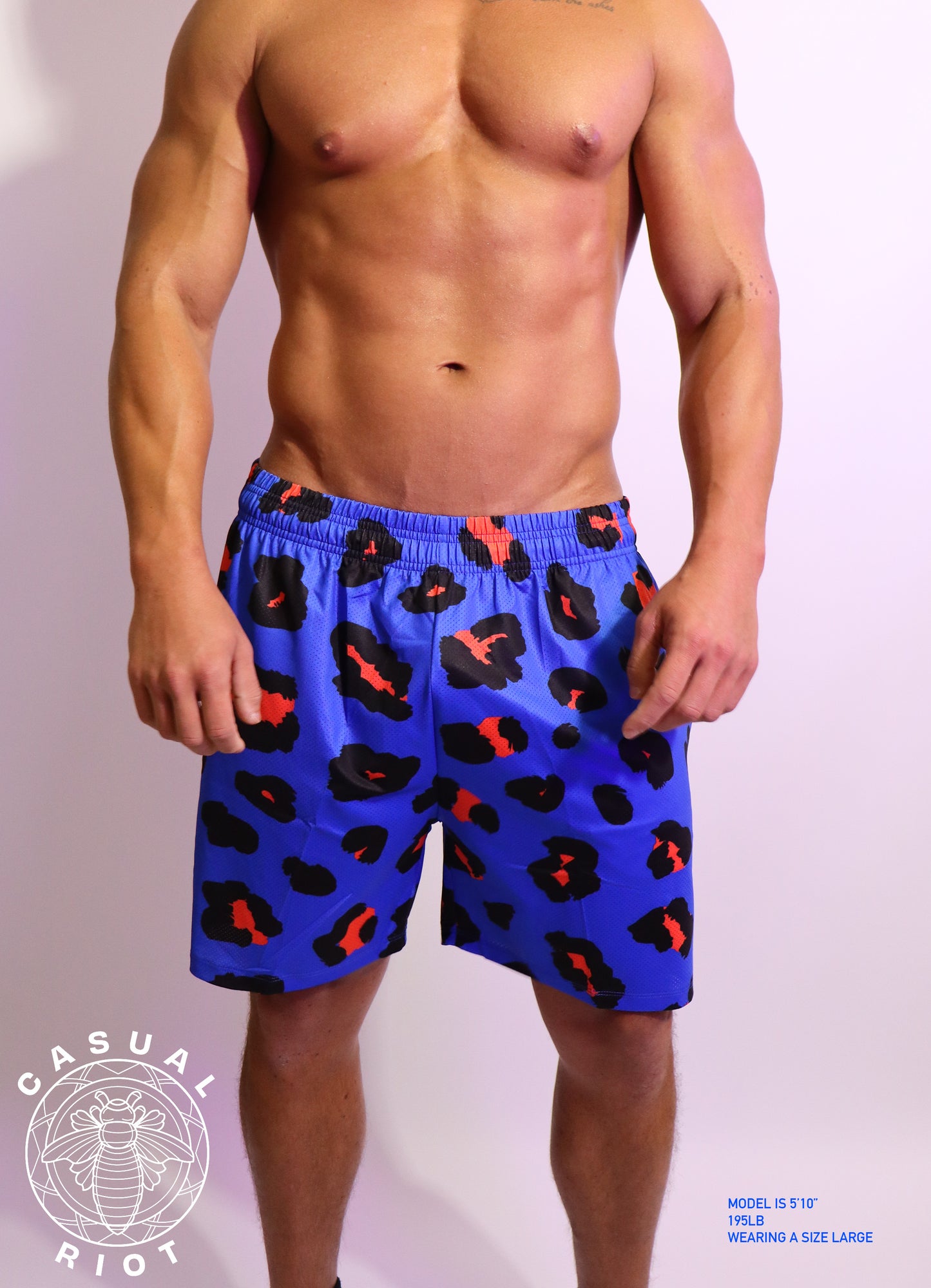 ICON SHORTS-WILD BLUE