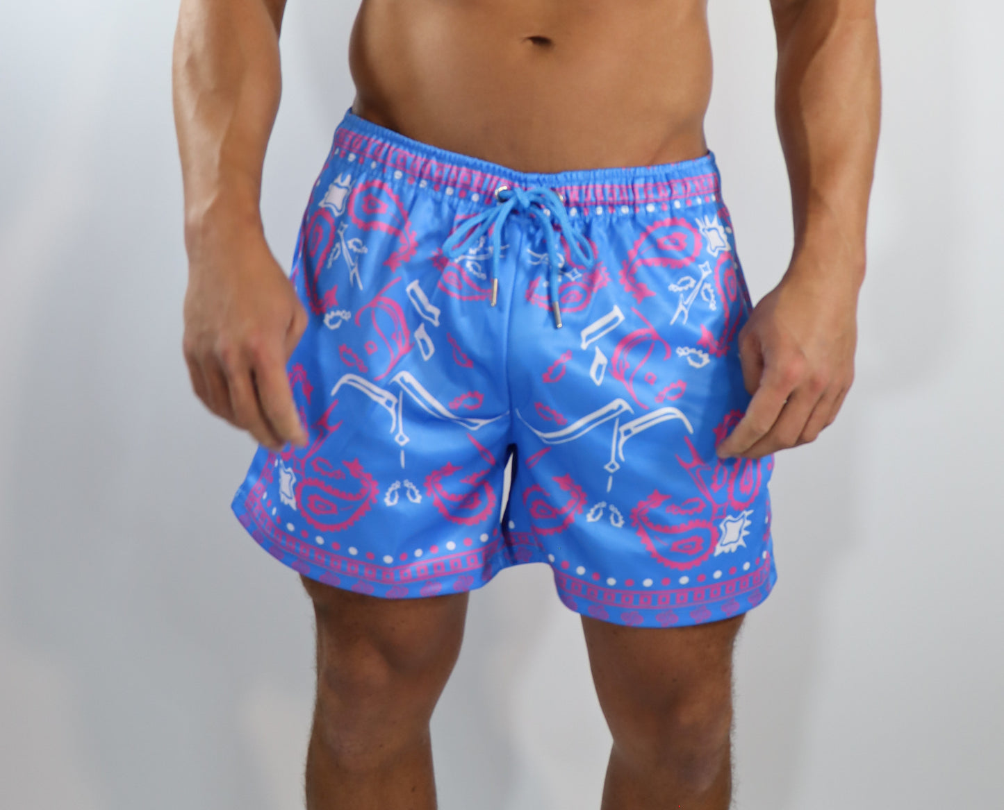 DAY PARTY SHORTS-MIAMI PAISLEY