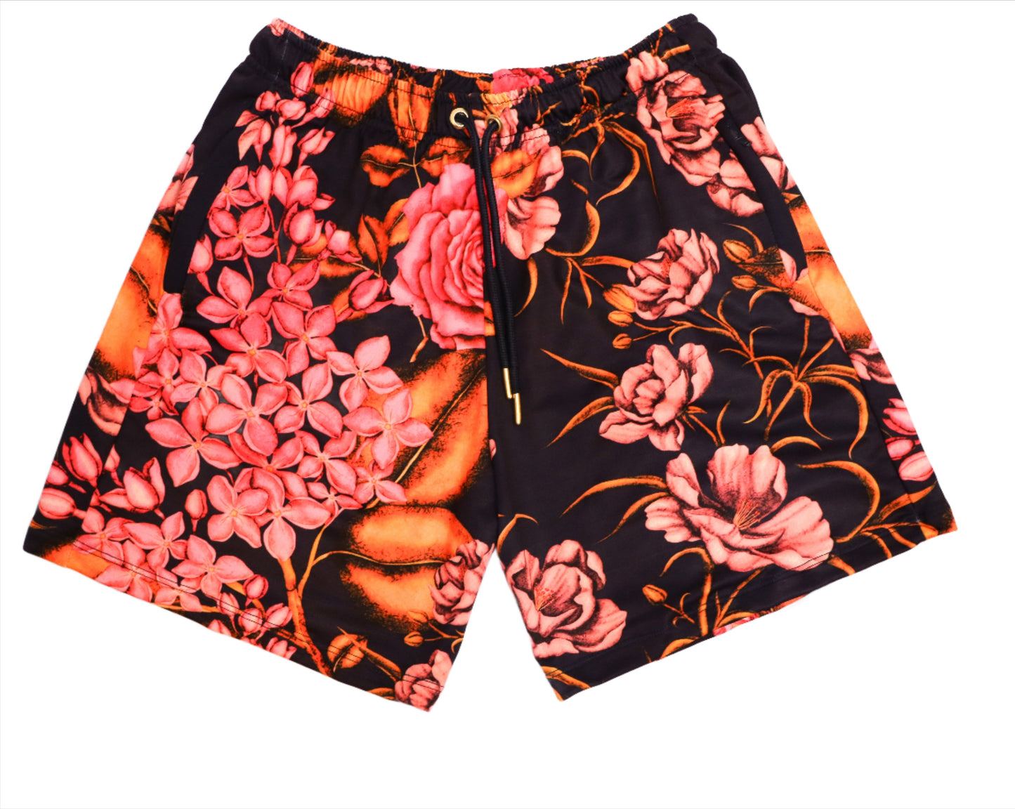 DEX SHORTS- PINK/ORANGE FLORAL