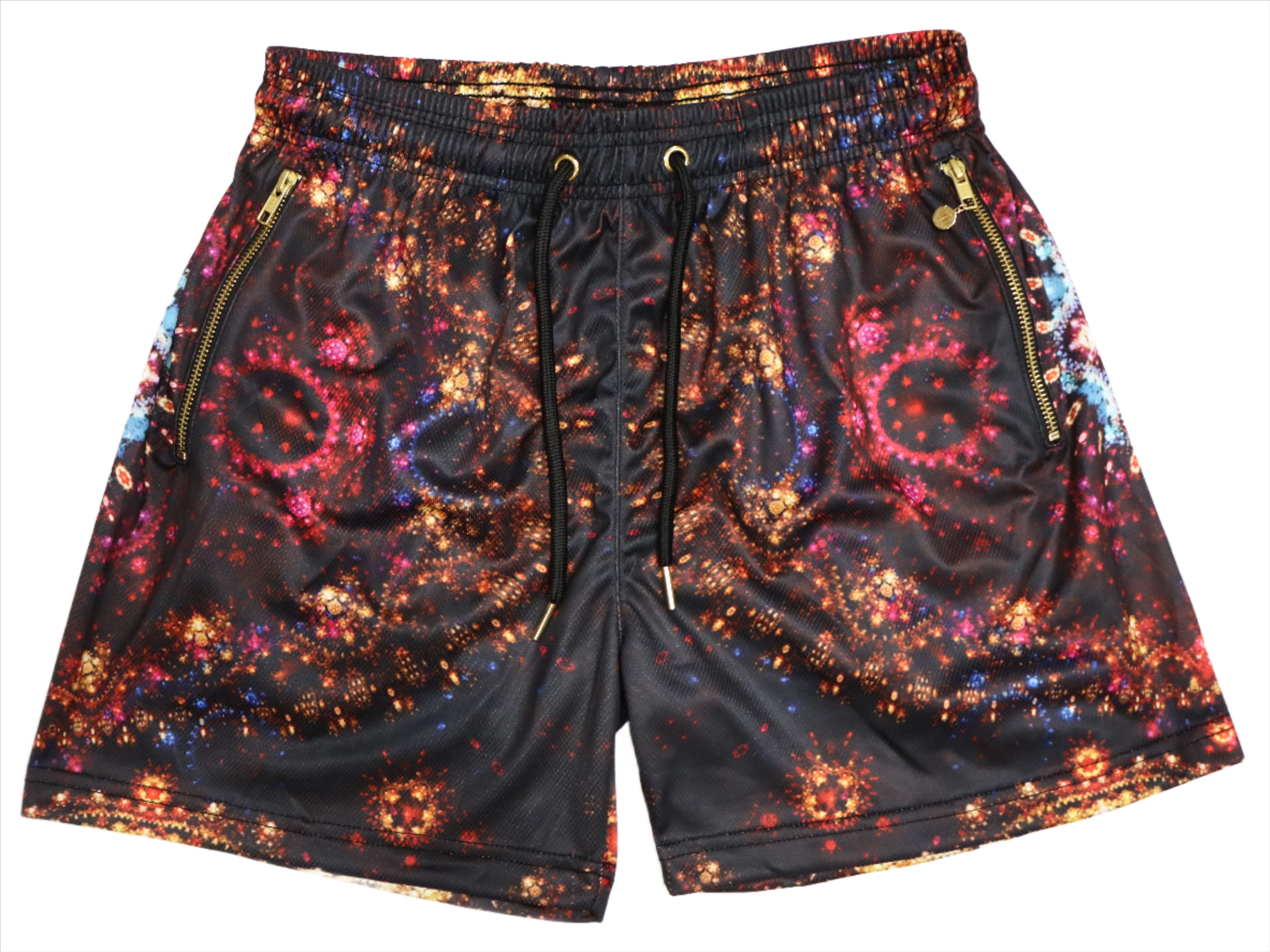 LUXE GOLD SHORTS-RUBY MANDALA
