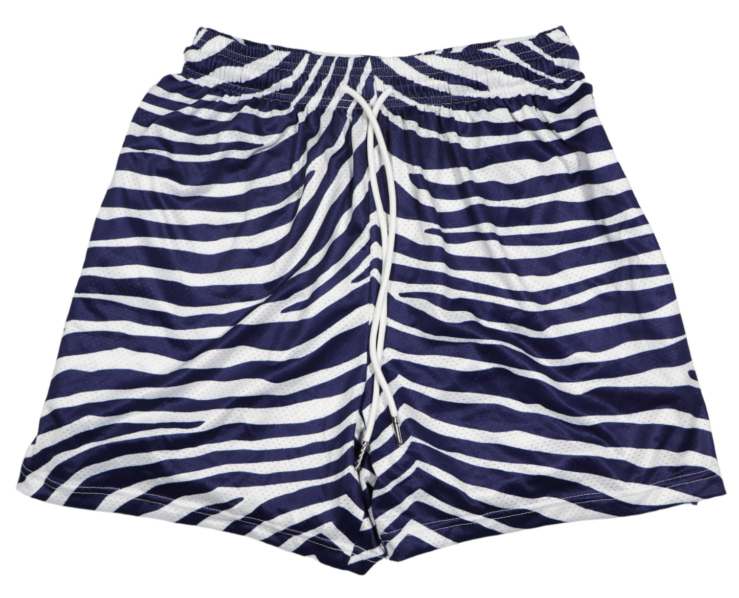 BASE SHORTS- NAVY ZEBRA