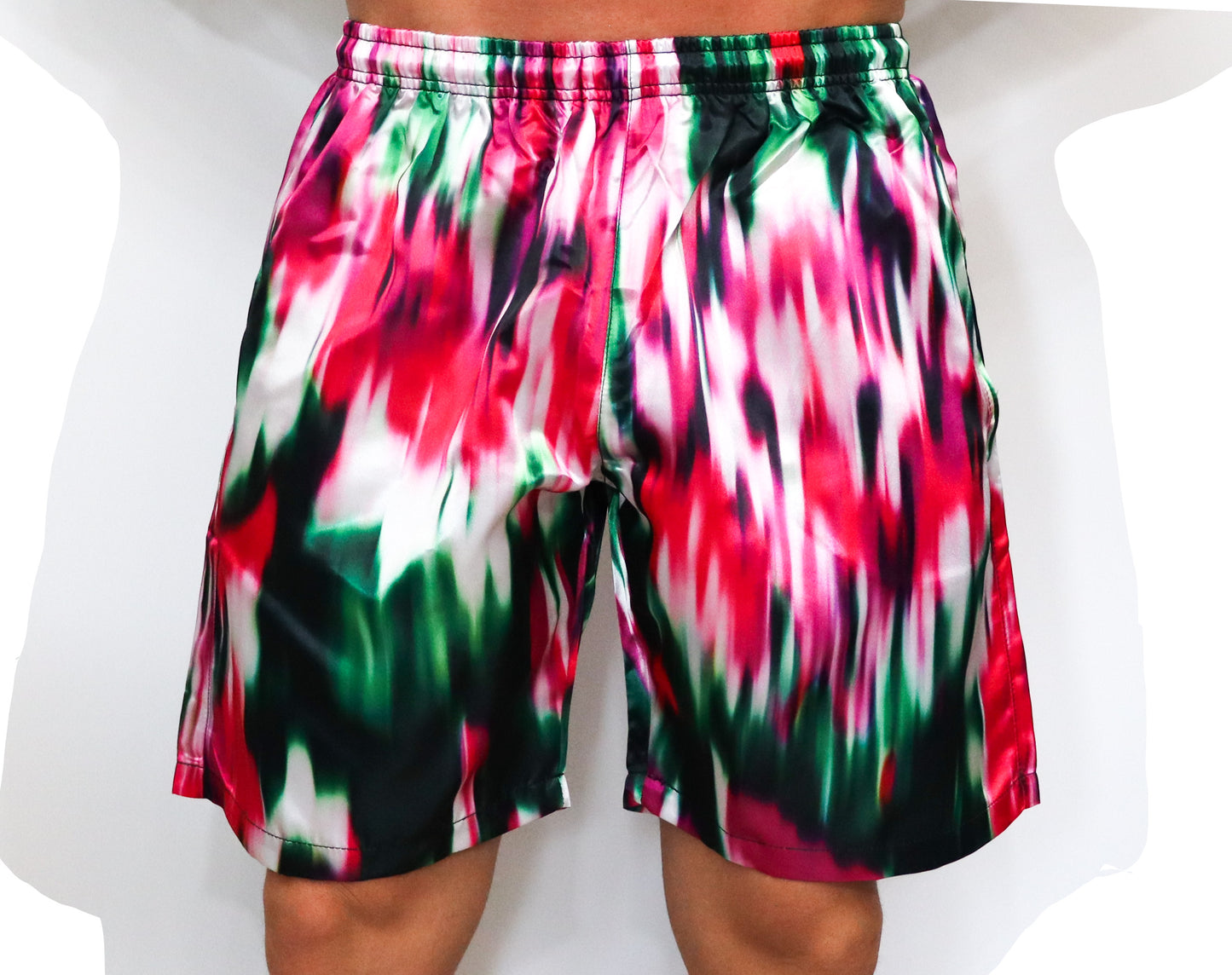 OVERSIZED SAT’N SHORTS