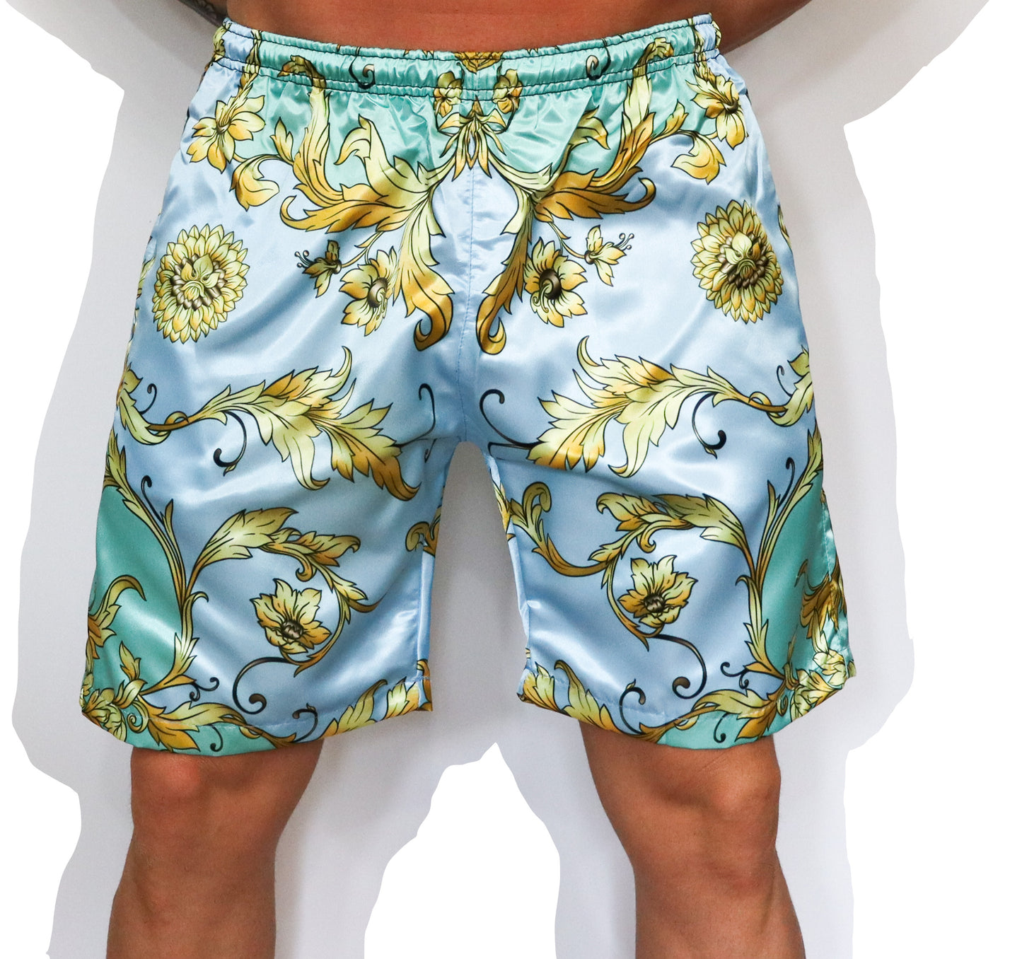 OVERSIZED SAT’N SHORTS