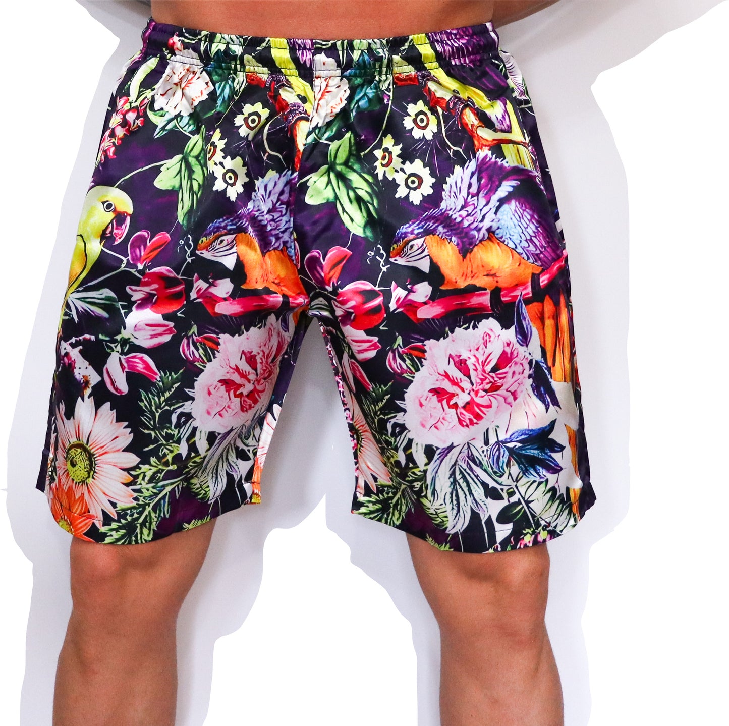 OVERSIZED SAT’N SHORTS