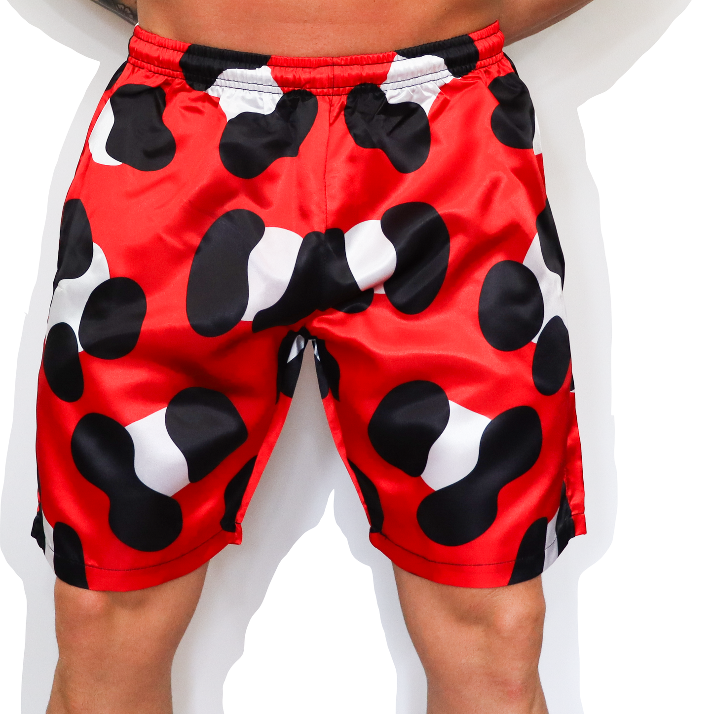 OVERSIZED SAT’N SHORTS