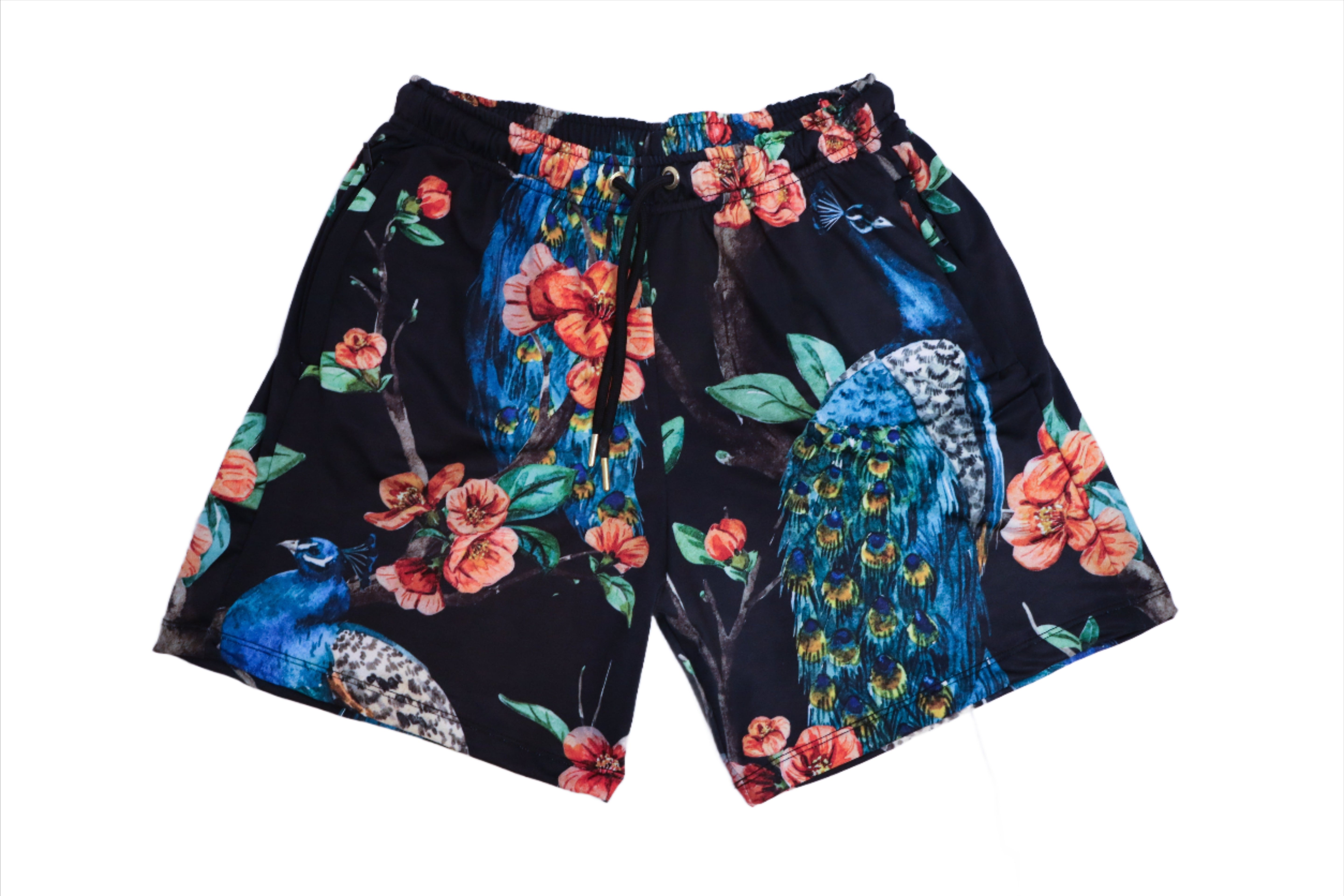 DEX SHORTS- PEACOCK