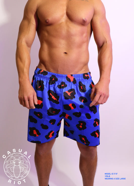ICON SHORTS-WILD BLUE