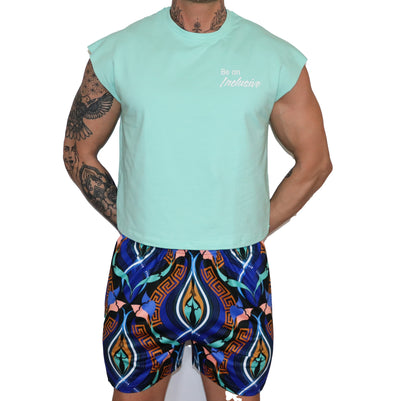 OVERSIZED CROP TOP- MINT