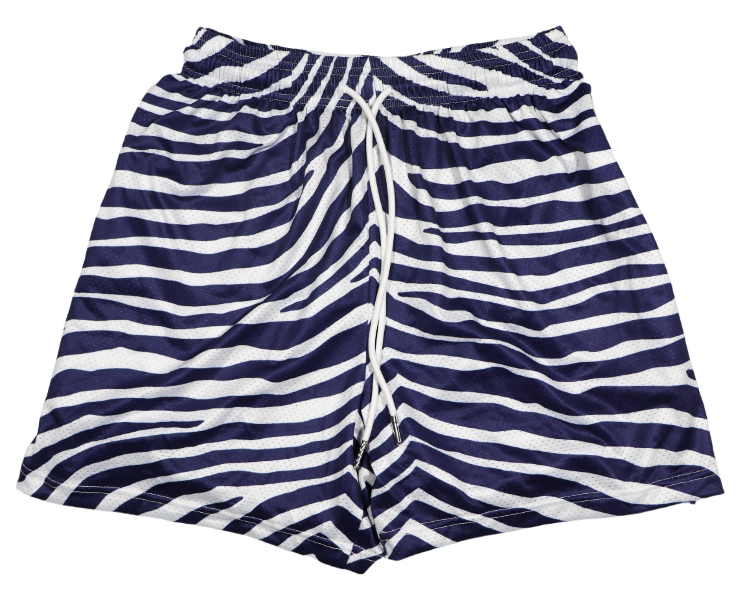 BASE SHORTS- NAVY ZEBRA