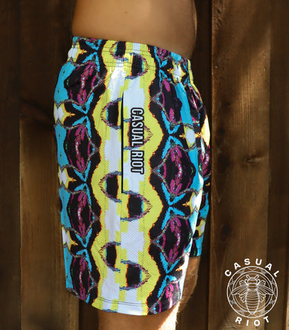 ICON SHORTS-Acid Plum